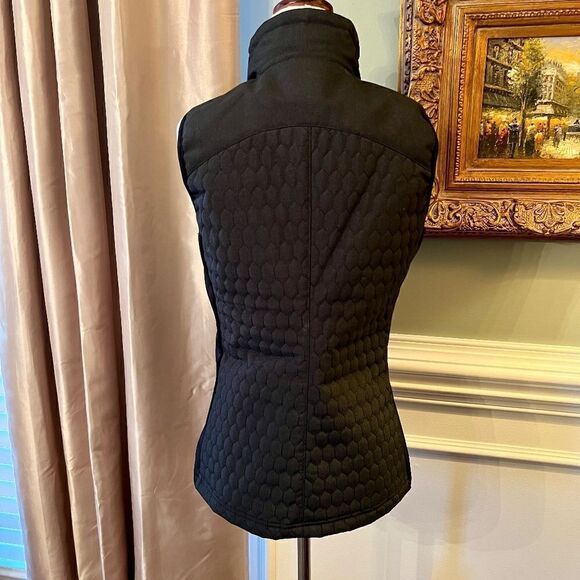 NWOT Women's‎ Kerrits Equestrian Style Quilted Vest Shawl Collar in Black SMALL - Picture 5 of 6
